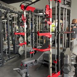 SMITH MACHINE🔹SQUAT RACK🔹FUNCTIONAL TRAINER