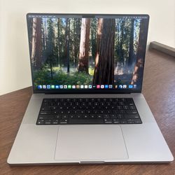 2021 MACBOOK PRO 16 INCH 16GB M1 PRO 512GB SSD BATTERY COUNT 223 FOR MUSIC RECORDING/VIDEO EDITING