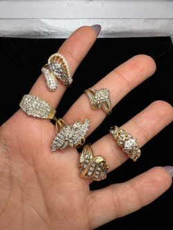 Diamond Ring 10k, 14k and 18k