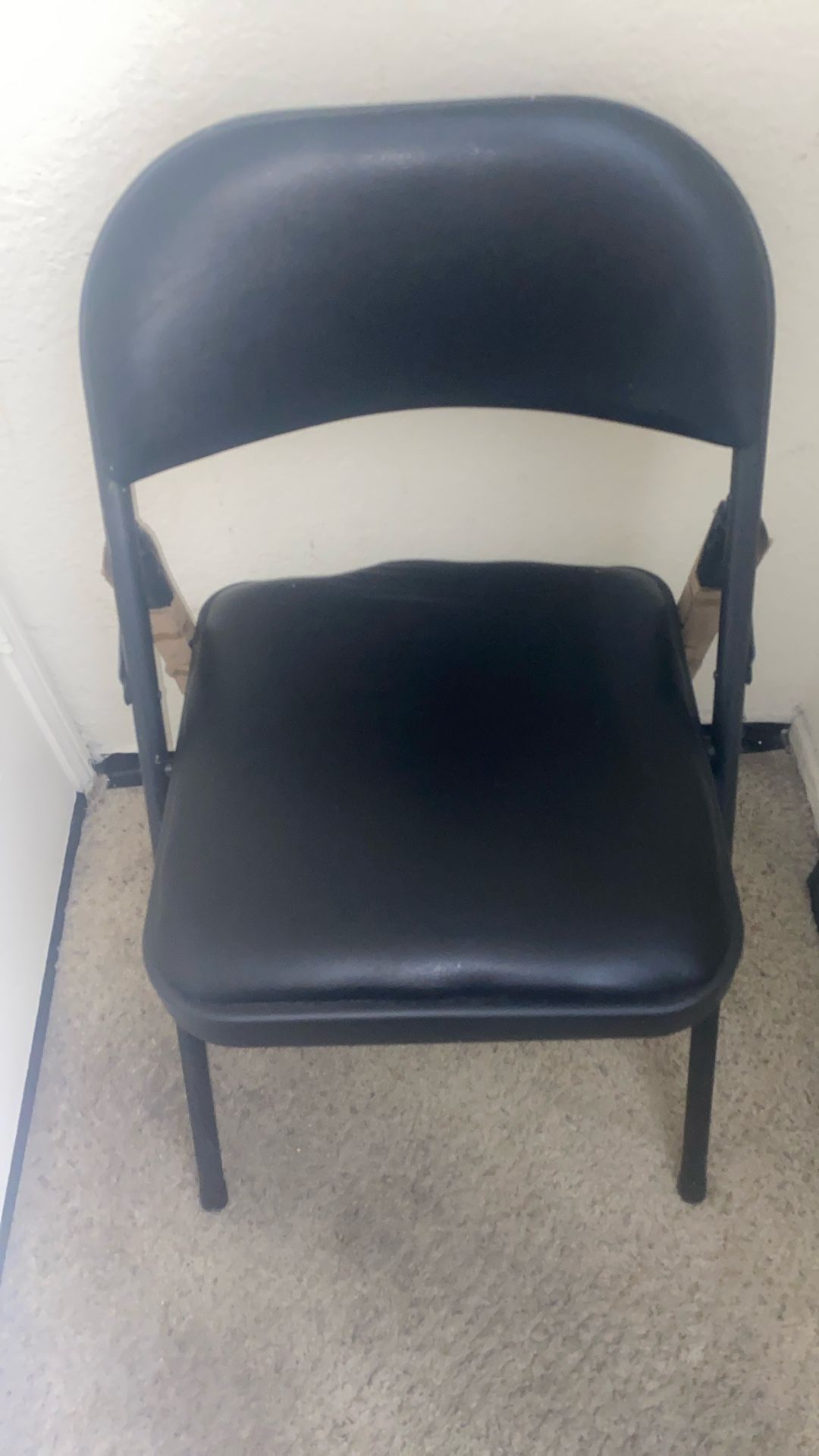 COSCO Leather stainless steel chair