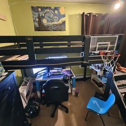 Kids Loft Bed - Custom Built