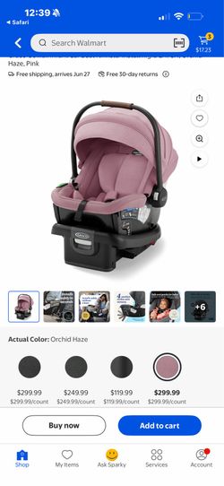 Car seat(pink)