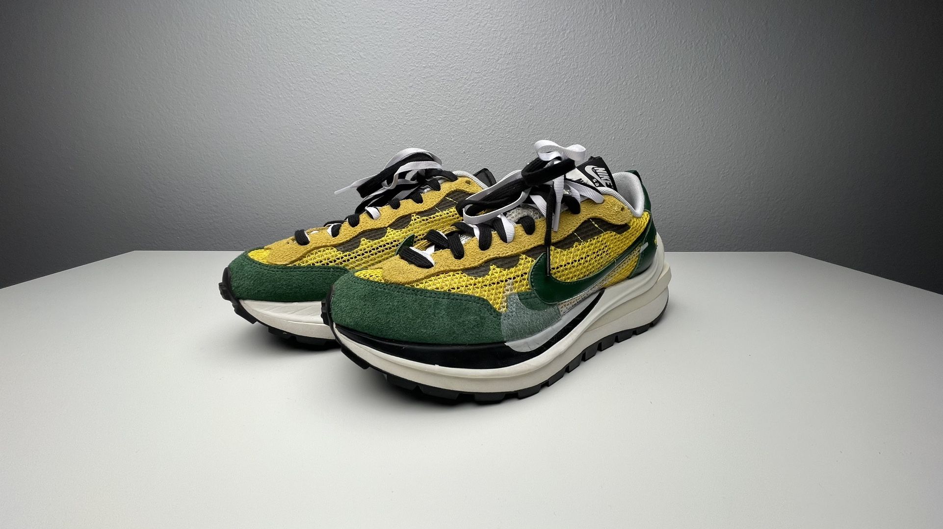 Nike X Sacai Vaporwaffle Green Nike Vaporwaffle X Sacai Tour