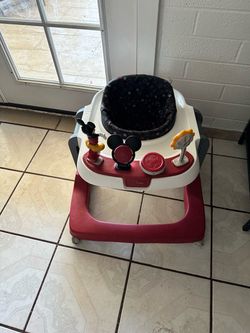 Disney Mickey Mouse Baby Walker – $35 OBO 🖤❤️