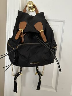 Black Nylon Backpack Good Quality Missing Piece See Picture Need Gone ASAP