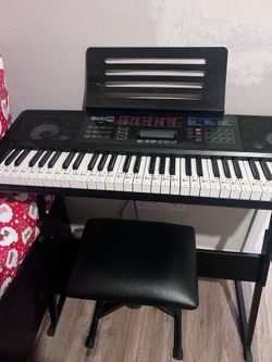 Rock Jam Keyboard With Seat