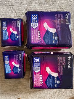 Women’s pads 3 big ones 3 small ones PRICE FIRM