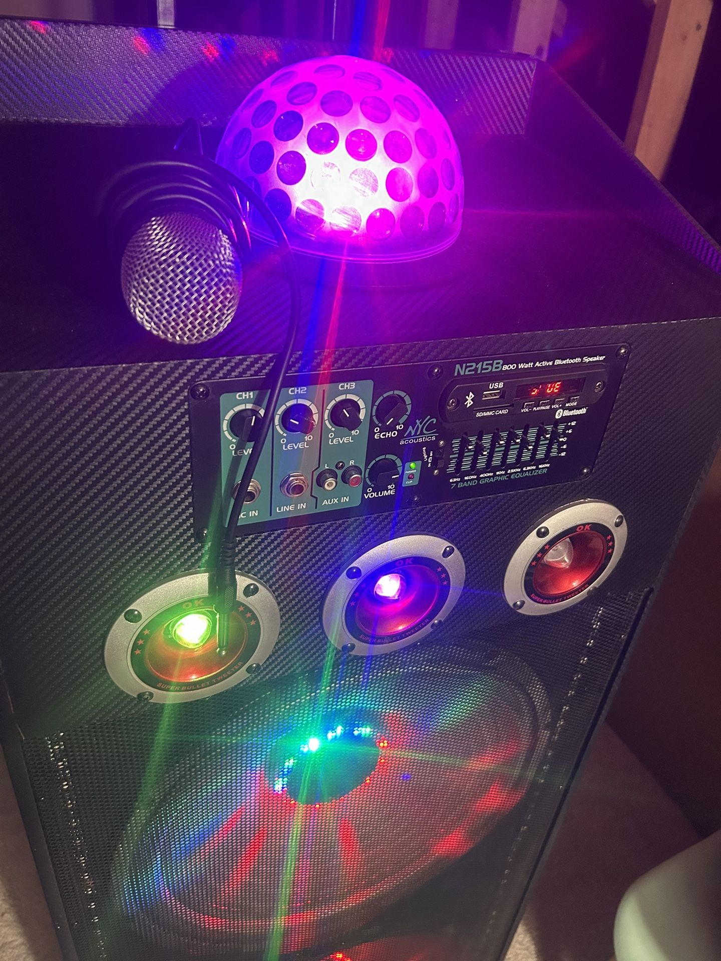 Bluetooth N215 800 Watt