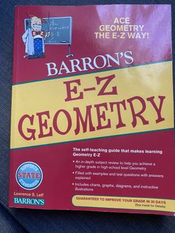 Barron’s E-Z Geometry Book