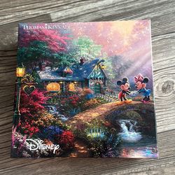 Thomas Kinkade Disney Puzzle Mickey Mouse 