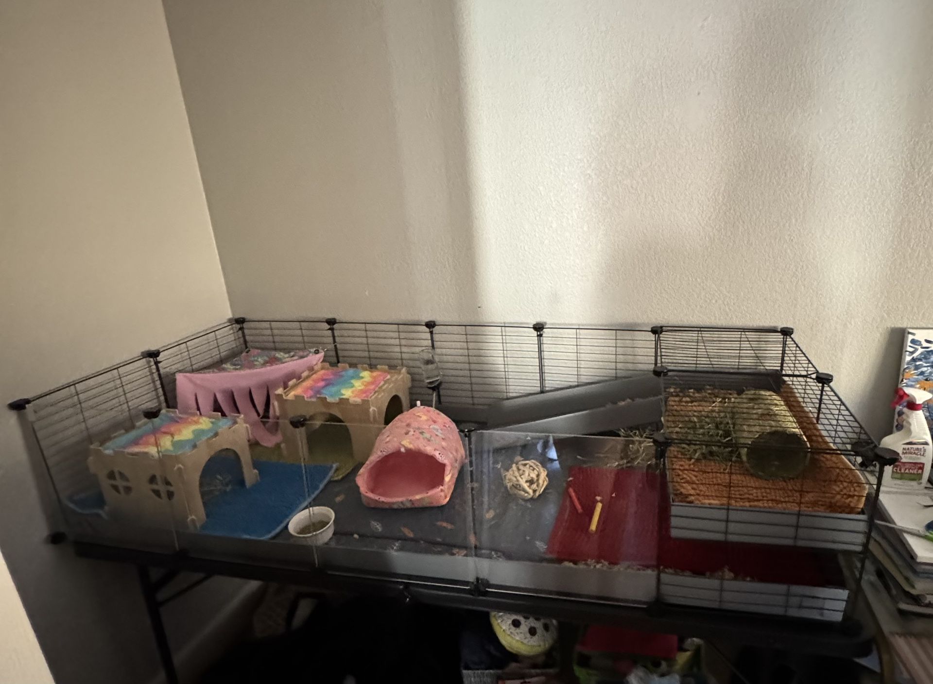Guinea Pig Cage - Kavee 5x2 C&C Cage With Loft