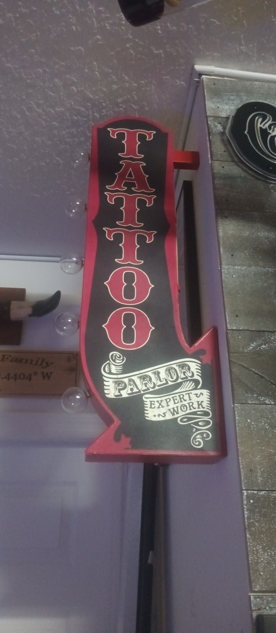 Tattoo Light Up Sign