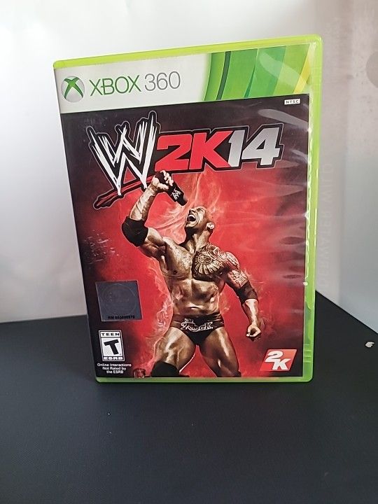 WWE 2K14 (Microsoft Xbox 360, 2013) Complete CIB Tested Works Great