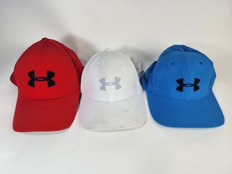 Under Armour Assorted Mens Athletic Hats Caps Sports LOT OF 3