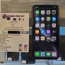 Unlocked Black iPhone XR 128gb