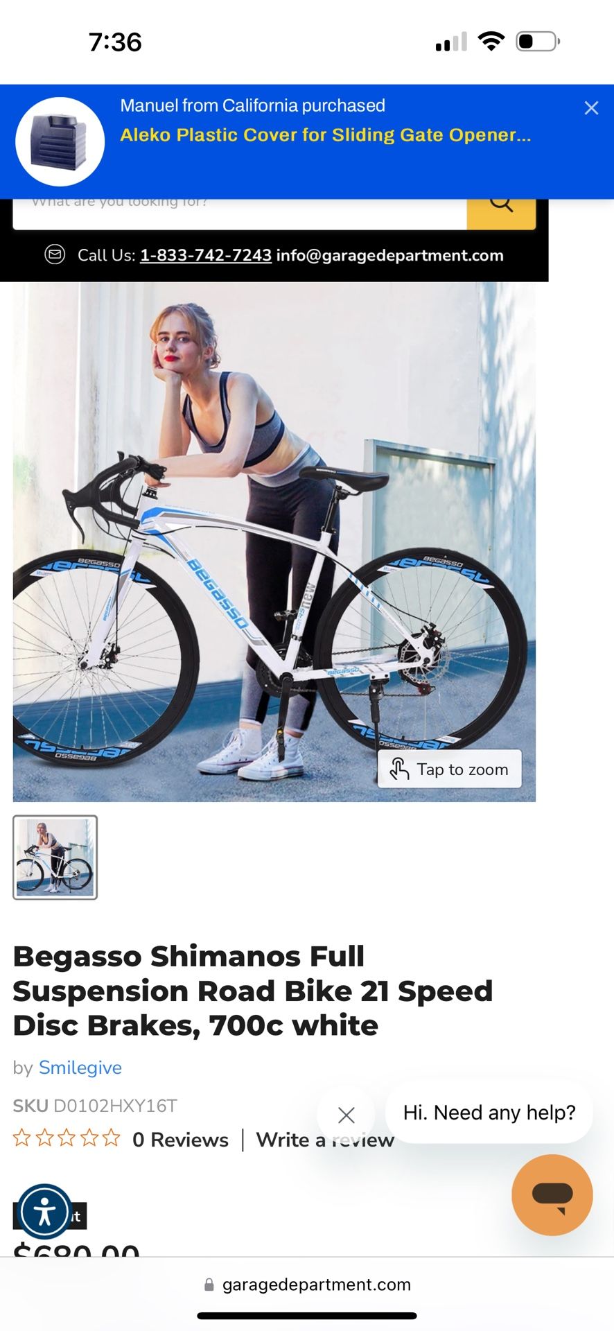 Shimano Begasso full suspension road 21 speed Bike