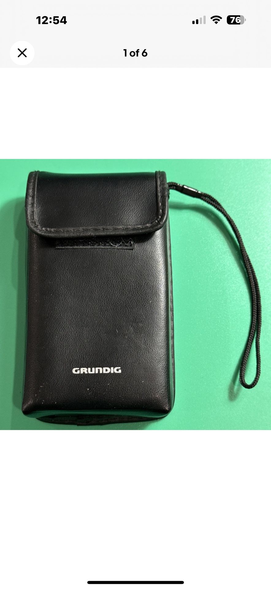 Vintage AM/FM/Shortwave Transistor Radio-Grundig Mini 200 World Radio With Case