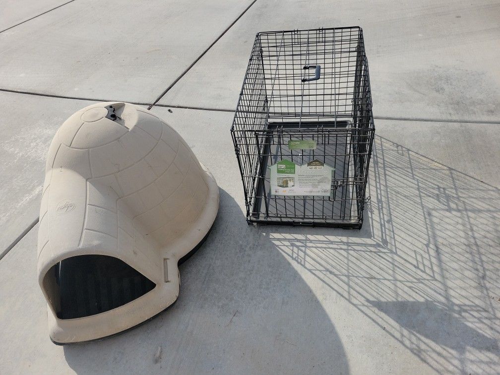 Dog Crate Left. Igloo Sold