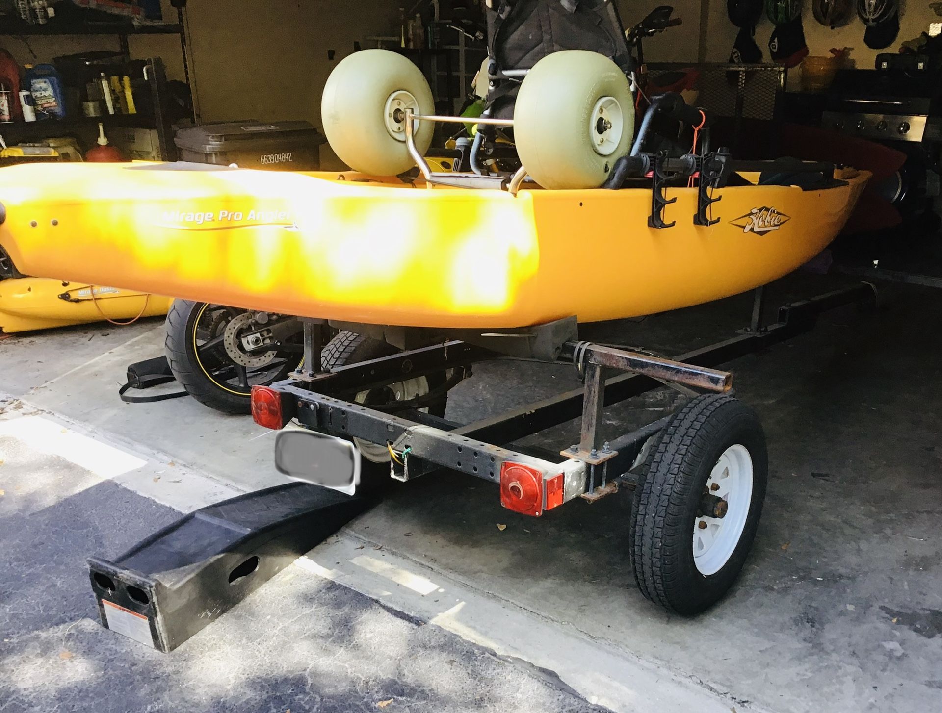 2 kayak trailer