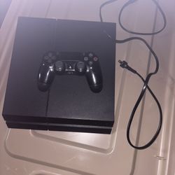 PS4 With Controller And Power Wire 
