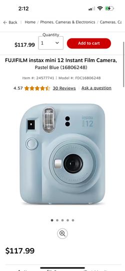 Fujifilm Mini 12 Camera 