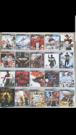 Ps3 games $15 each