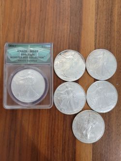 1oz Silver Eagles