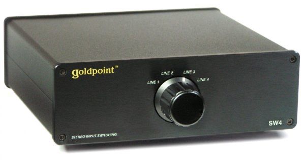 GoldPoint 4-Input RCA Switcher