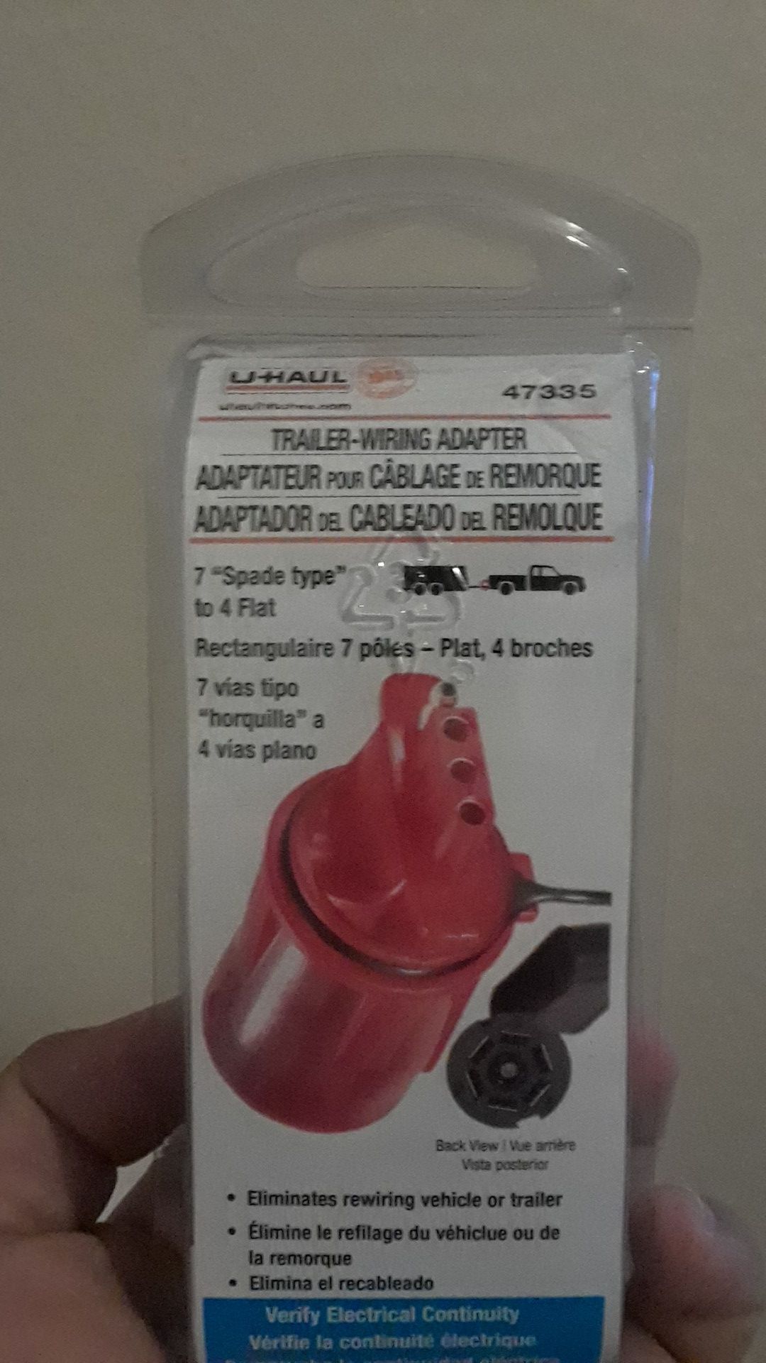 Trailer wiring adapter