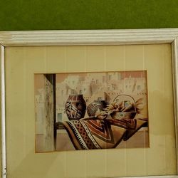 Small Framed Picture Southwestern 