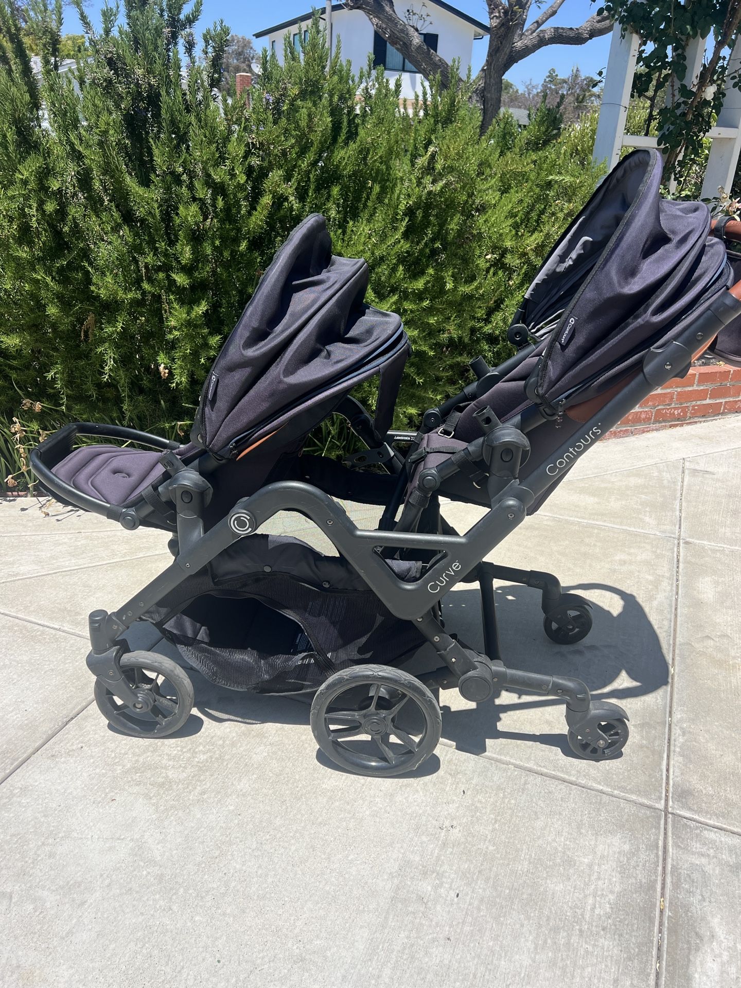 Amazing Double Contour Curves stroller 