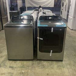 Samsung Top Load Washer And Dryer Set