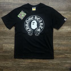 chrome hearts bape tee