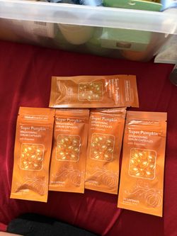 Global Beauty Care Super Pumpkin Brightening Serum Capsules (5 Packs)