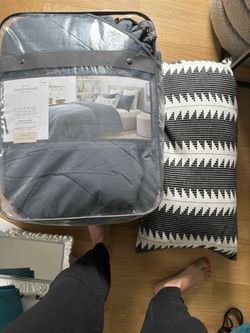 King Size Studio McGee Comforter Set And Pillow