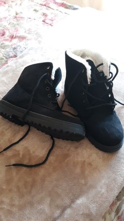 Black boots