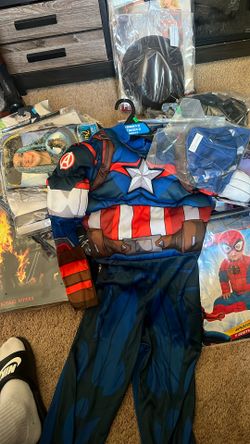 Halloween Costume Captan America 