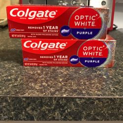 Colgate Optic White “Purple” Toothpaste-2 Items!($11.88+Value)