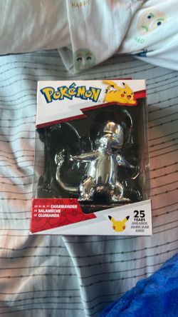 Pokemon CHARMANDER  25 Years SILVER Anniversary Figure