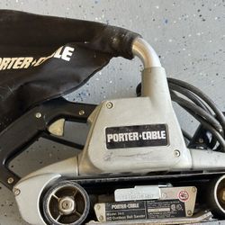 Porter Cable 4” Belt Sanders