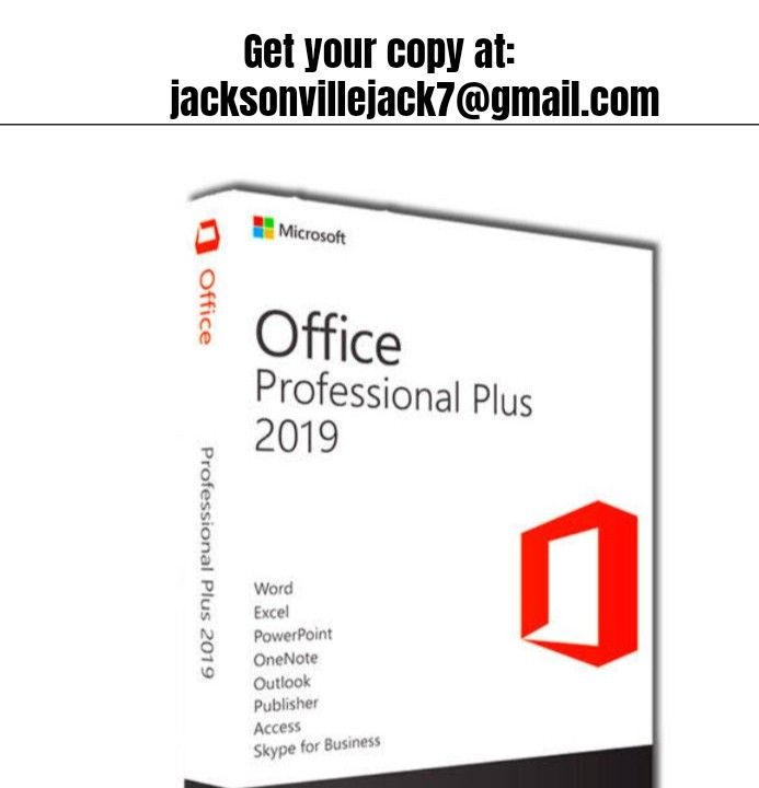 Office Professional Plus 2019 Key