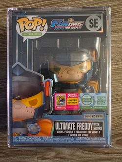 SDCC 2026 FUNKO ULTRA POP! Ultimate Freddy with Sword SE FUNIME LE 5000 PRESALE