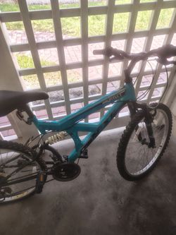24 in mountain bike 18speed