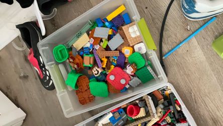Mario Lego set with the characters