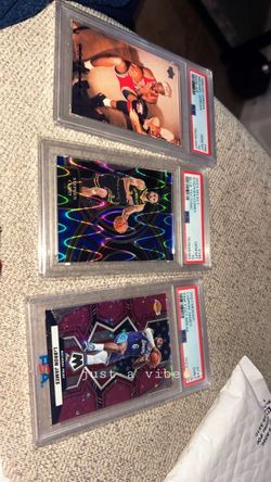 PSA Graded Basketball Cards Lot of 3