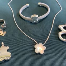 Tous, David Yurman, Cartier, Tiffany Sterling Silver Jewlery