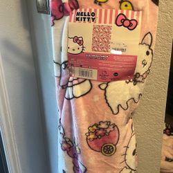 Hello kitty blanket 