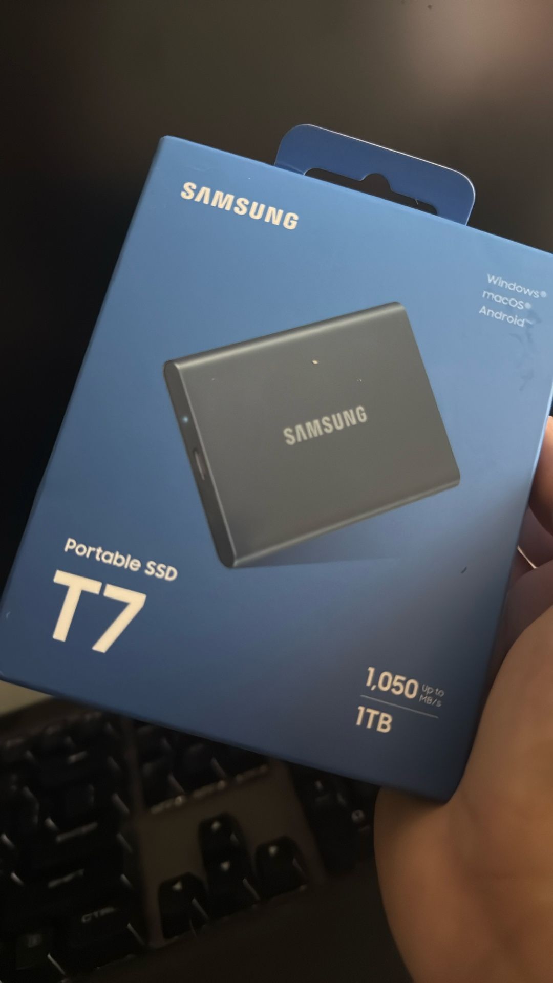 1TB Portable Storage SSD Samsung 