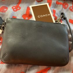 Coach New Leather Skinny Wristlet