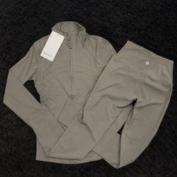 Lululemon Jacket and Leggings Set